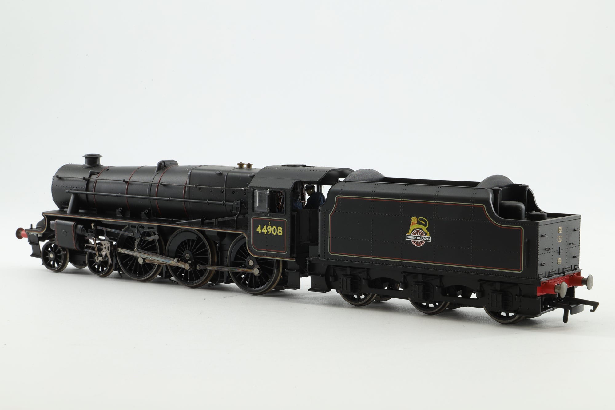 Hornby OO R2359 Class 5MT 44908 in Lined BR Black w/ Early Crests
