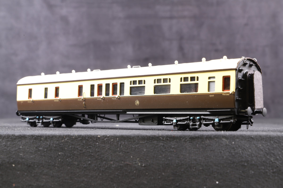 Lawrence Scale Models OO GWR Collett Brake Third Coach &#39;1647&#39;