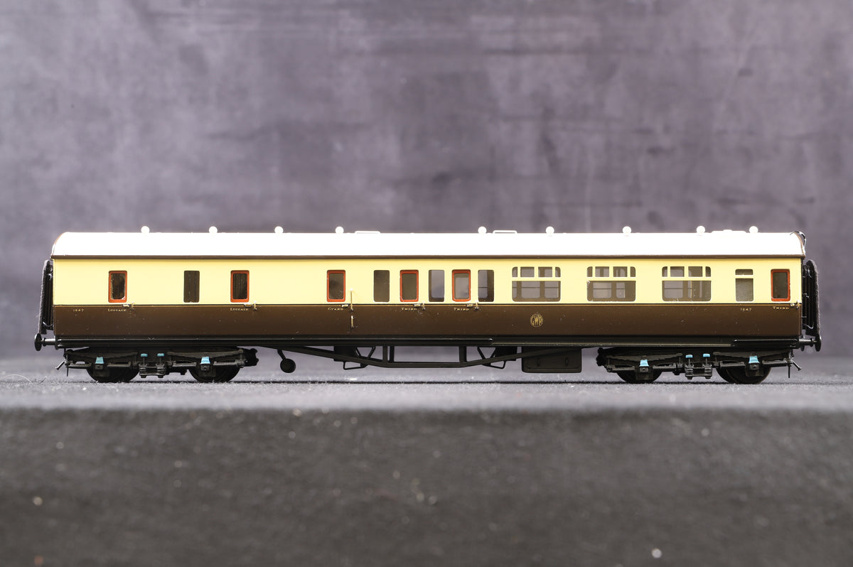 Lawrence Scale Models OO GWR Collett Brake Third Coach &#39;1647&#39;