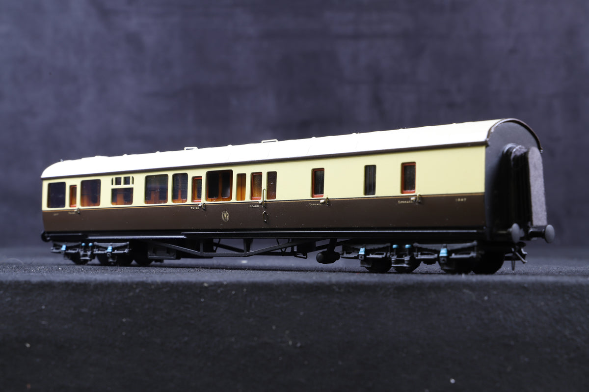 Lawrence Scale Models OO GWR Collett Brake Third Coach &#39;1647&#39;