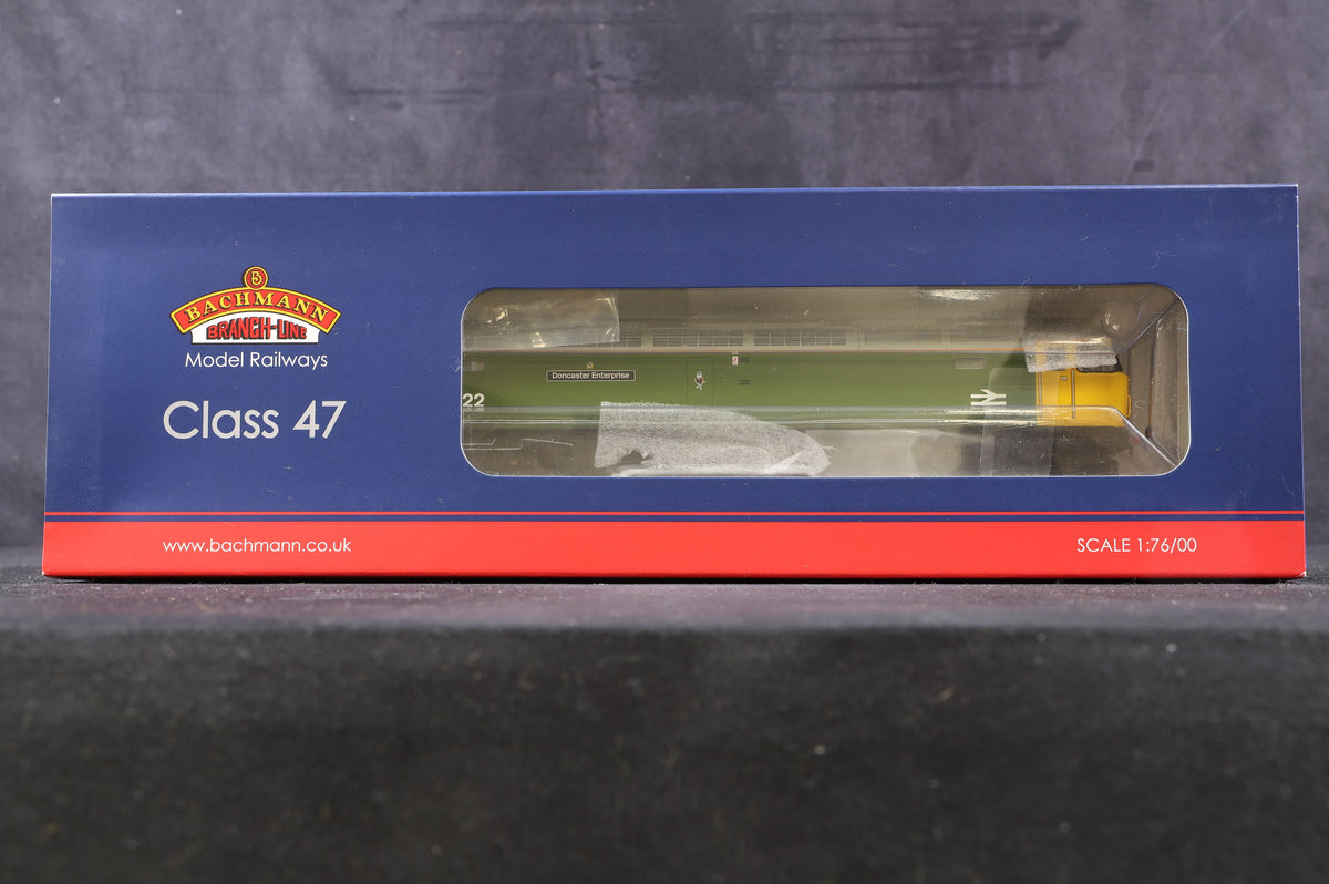 Bachmann OO 31-650K Class 47/4 47522 &#39;Doncaster Enterprise&#39; in BR Parcels Apple Green Limited Edition 113 of 504