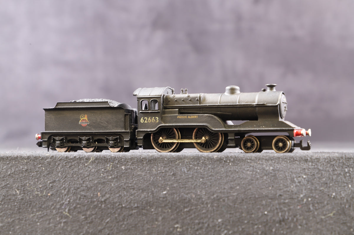 Union Mills Models N Class D11 &#39;Director&#39; &#39;62663&#39; &#39;Prince Albert&#39; BR Plain Black E/C, Weathered