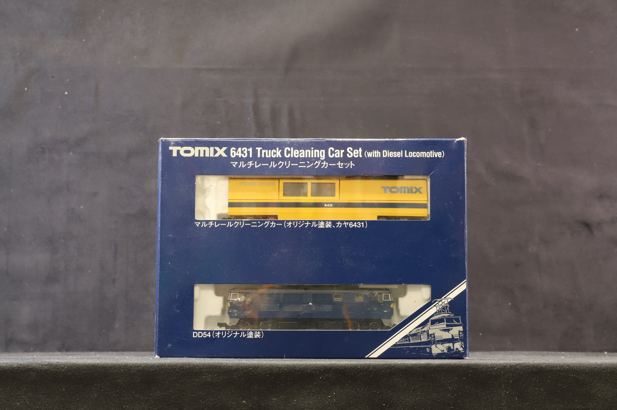 Tomix N 6431 Track Cleaning Car Set