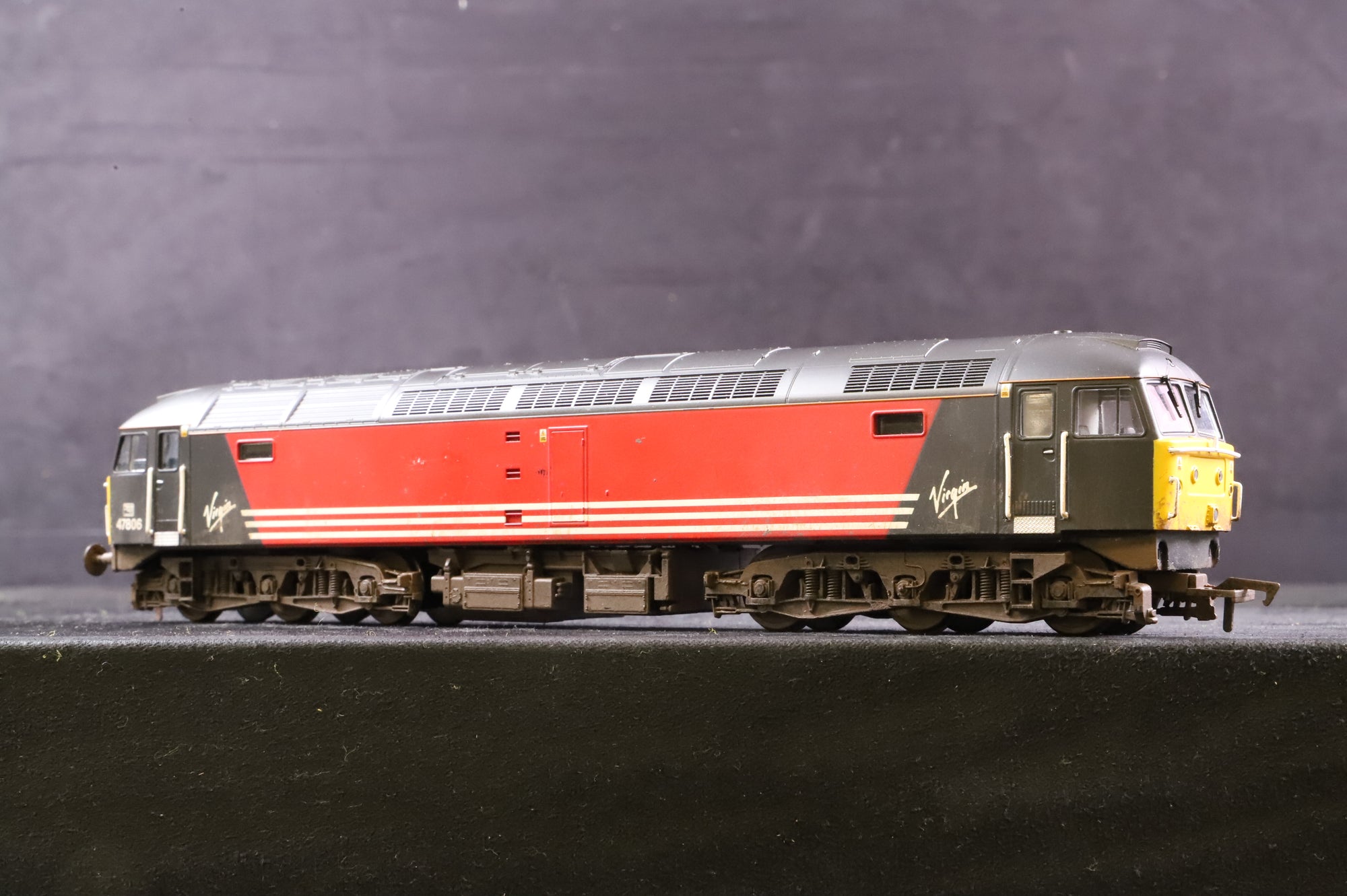 WORKSHOP Heljan OO Class 47 '47 806' Virgin Livery, Weathered, Non Runner
