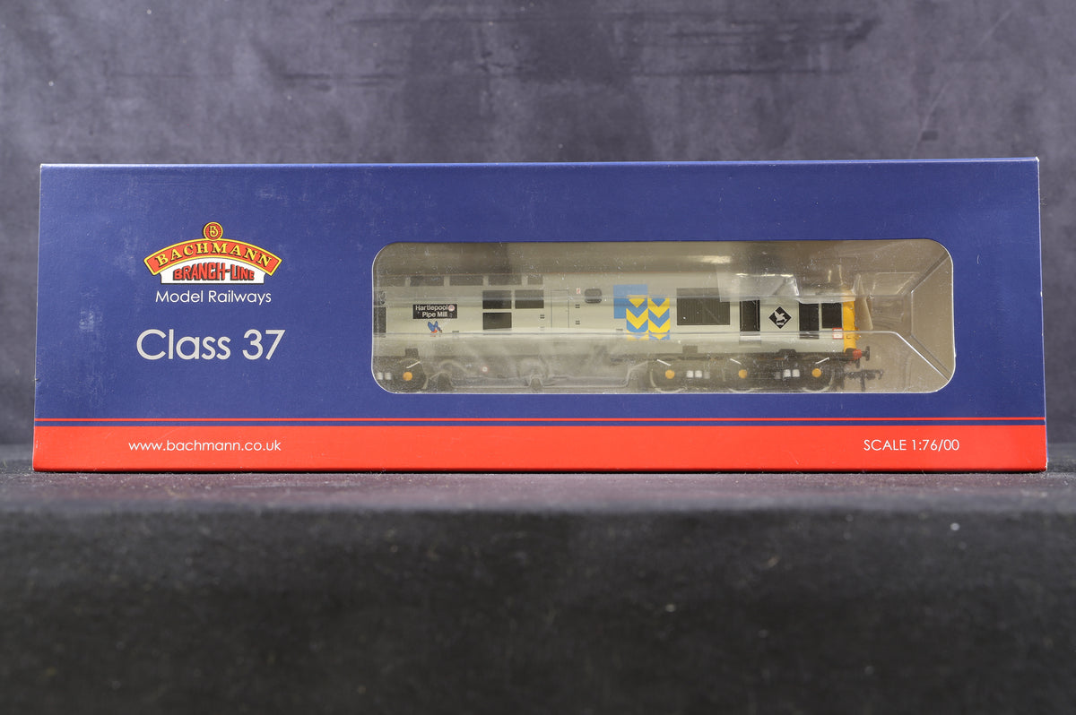 Bachmann OO 32-381S Class 37/5 37507 &#39;Hartlepool Pipe Mill&#39; in Railfreight Metals Livery - Rail Express Special Edition