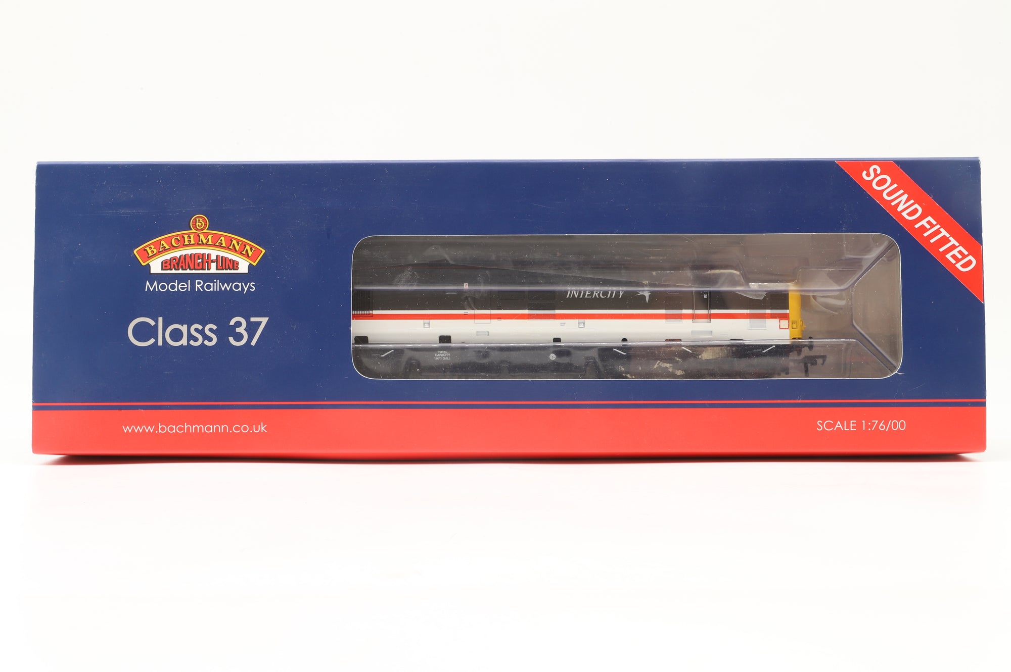 Bachmann OO 32-392RJDS Class 37/5 37685 in BR Intercity Swallow Livery - DCC Sound