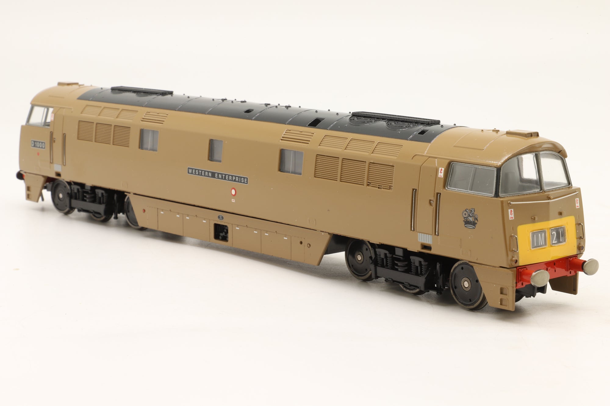 Heljan OO 5221 Class 52 Western D1000 'Enterprise' in BR Ochre