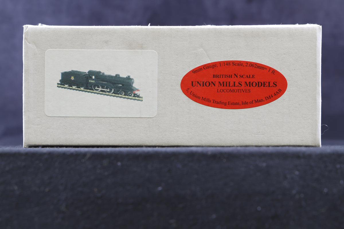 Union Mills Models N Class D11 &#39;Director&#39; &#39;62663&#39; &#39;Prince Albert&#39; BR Plain Black E/C, Weathered