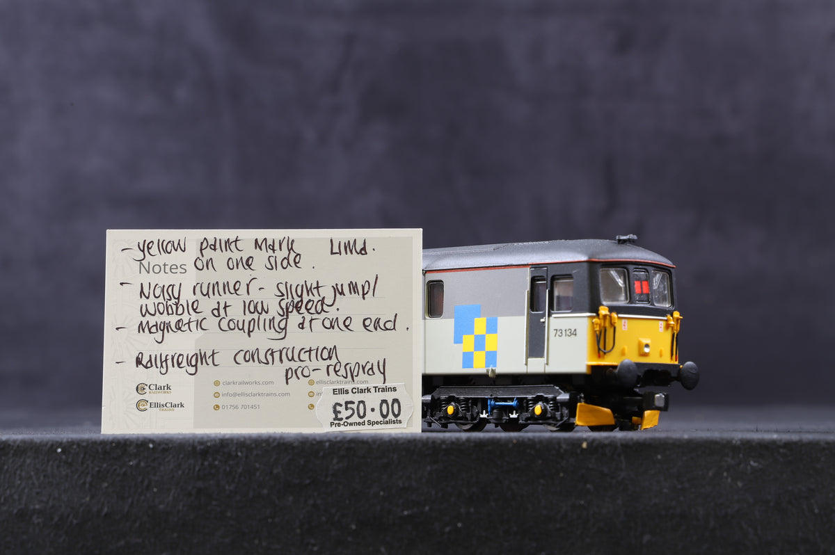 Lima OO Class 73 &#39;73134&#39; Rail Freight Construction