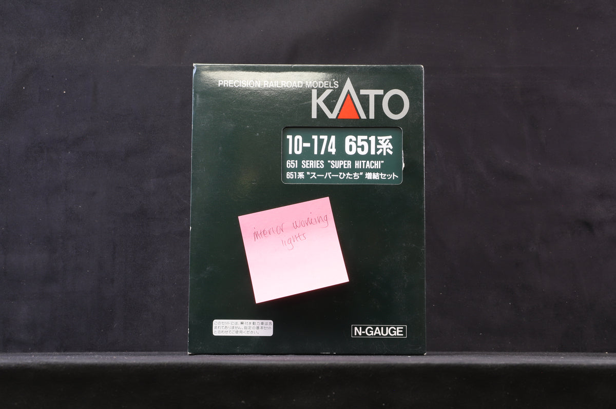 Kato N 10-174 651 Series &#39;Super Hitachi&#39;, Un-powered