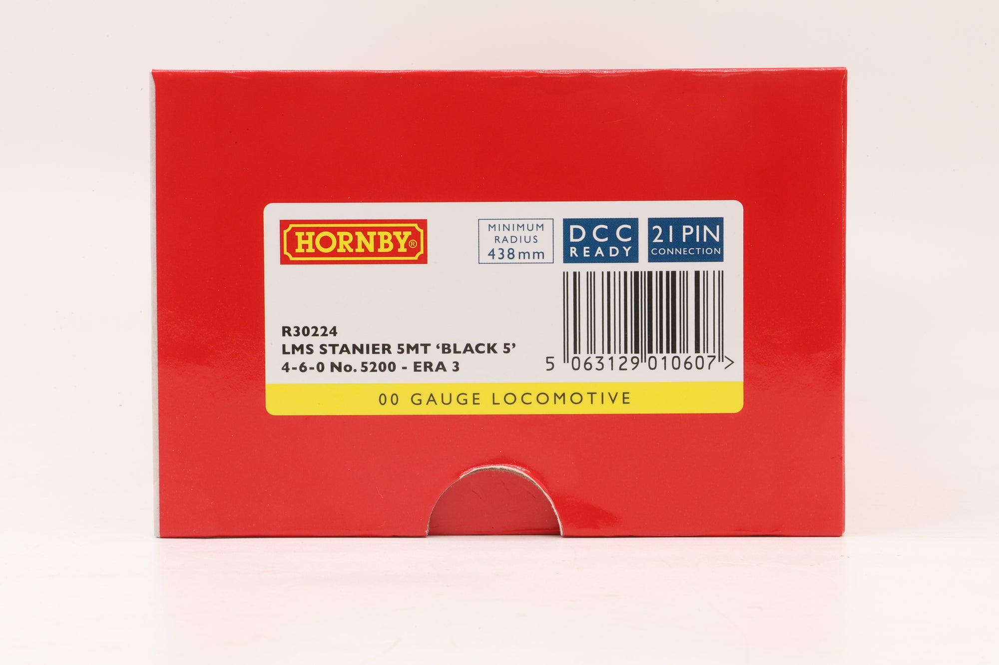 Hornby OO R30224 LMS Stanier 5MT Black 5 '5200', DCC Sound