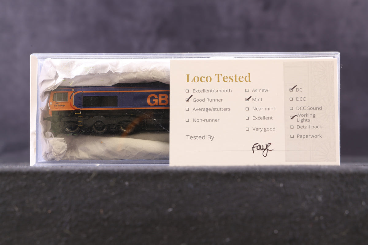 Dapol N Class 66 GBRf &#39;66737&#39; &#39;Lesia&#39;