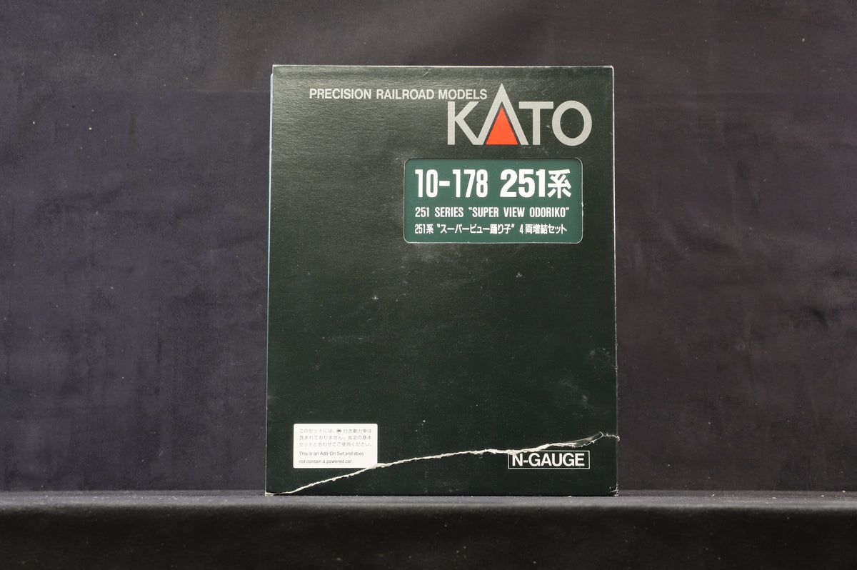 Kato N 10-178 JR East 251 Series &#39;Super View Odoriko&#39; Add-On Coach Pack