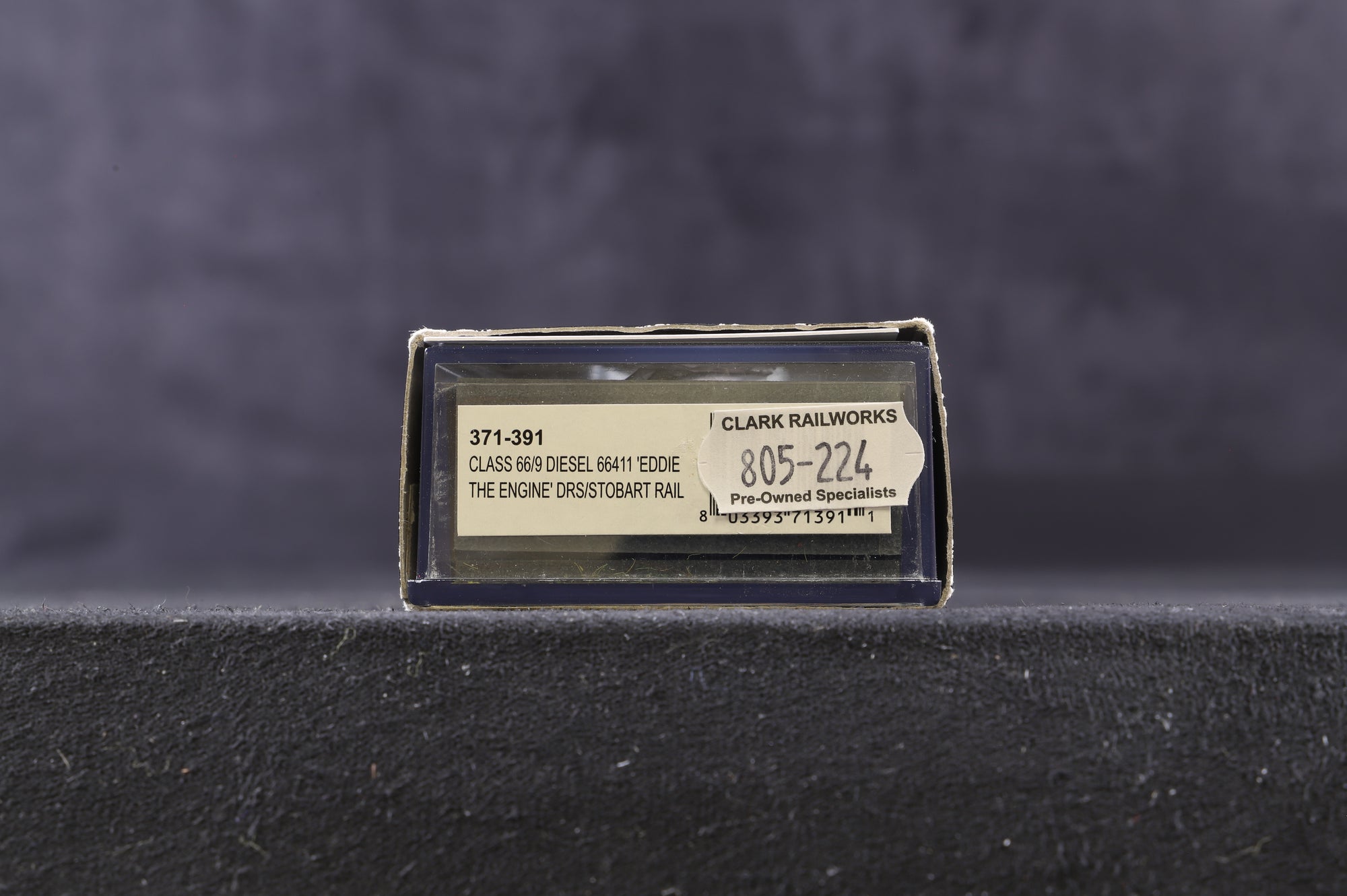 Graham Farish N 371-391 Class 66/9 Diesel '66411' 'Eddie The Engine' DRS/ Stobart Rail