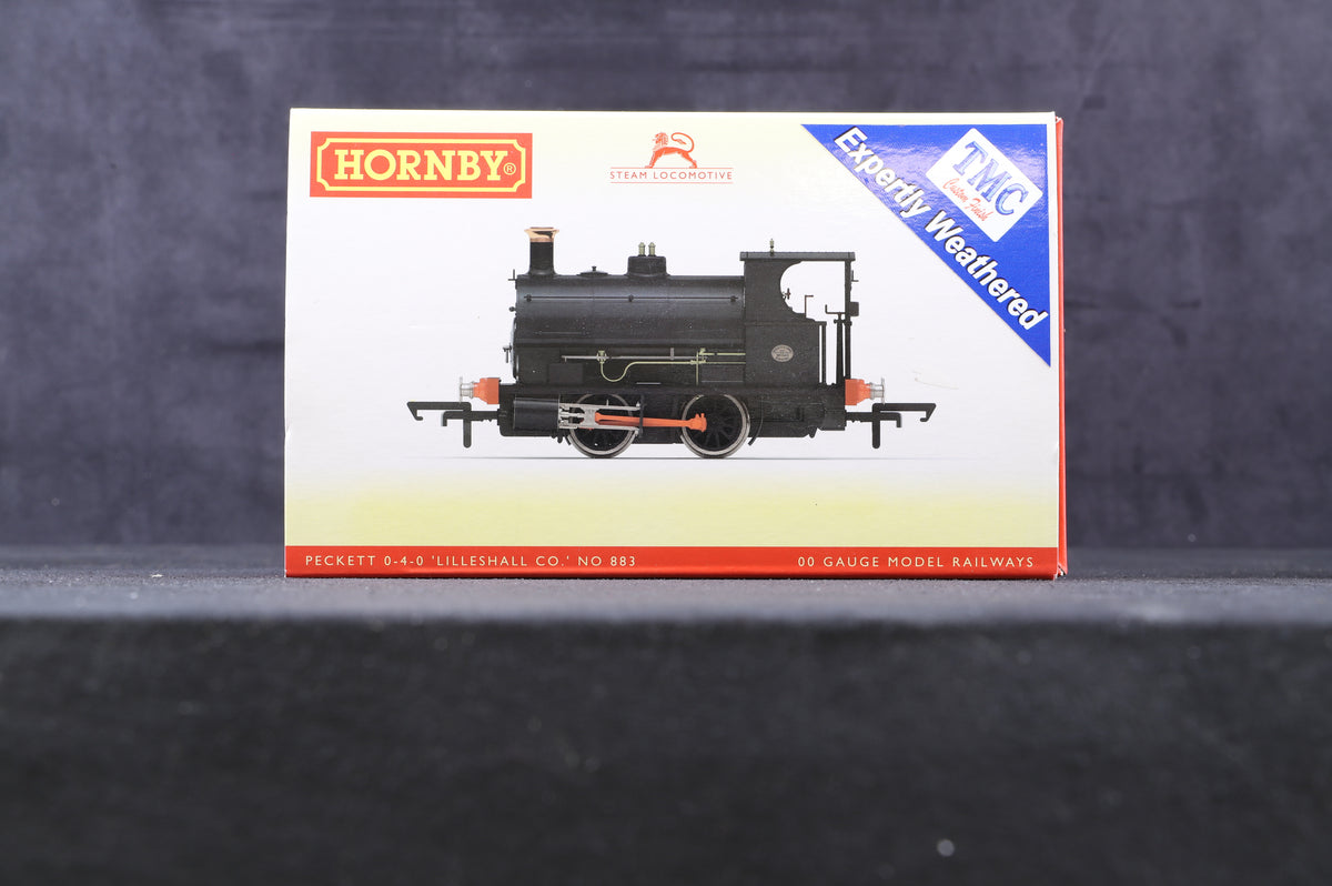 Hornby OO R3550 Peckett W4 0-4-0 Locomotive &#39;Lilleshall&#39; &#39;883&#39; TMC Weathered