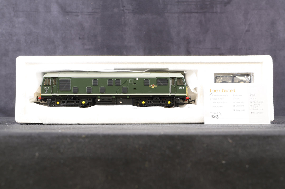 Bachmann OO 32-325 Class 25/1 D5211 in BR Green