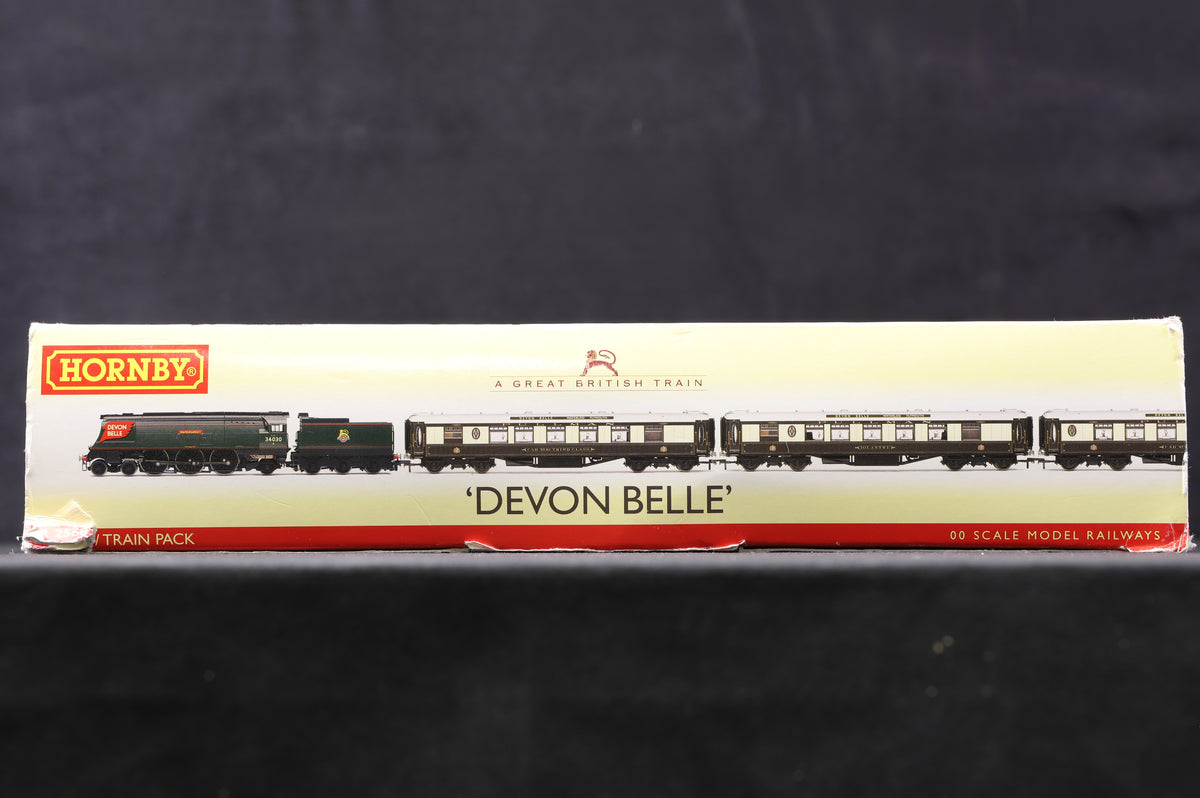 Hornby OO R2568 &#39;Devon Belle&#39; Great British Train Pack, Ltd Ed 1280/2500