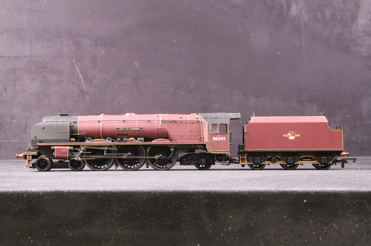 Hornby OO R2552 Duchess Class &#39;46245&#39; &#39; City Of London&#39; BR Lined Maroon L/C TMC Renamed/ Renumbered Ltd Ed 5/ 250