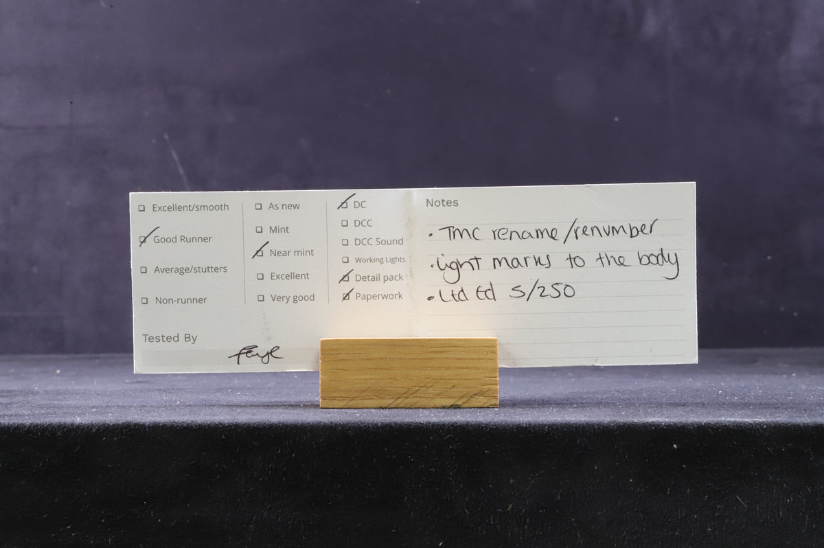 Hornby OO R2552 Duchess Class &#39;46245&#39; &#39; City Of London&#39; BR Lined Maroon L/C TMC Renamed/ Renumbered Ltd Ed 5/ 250