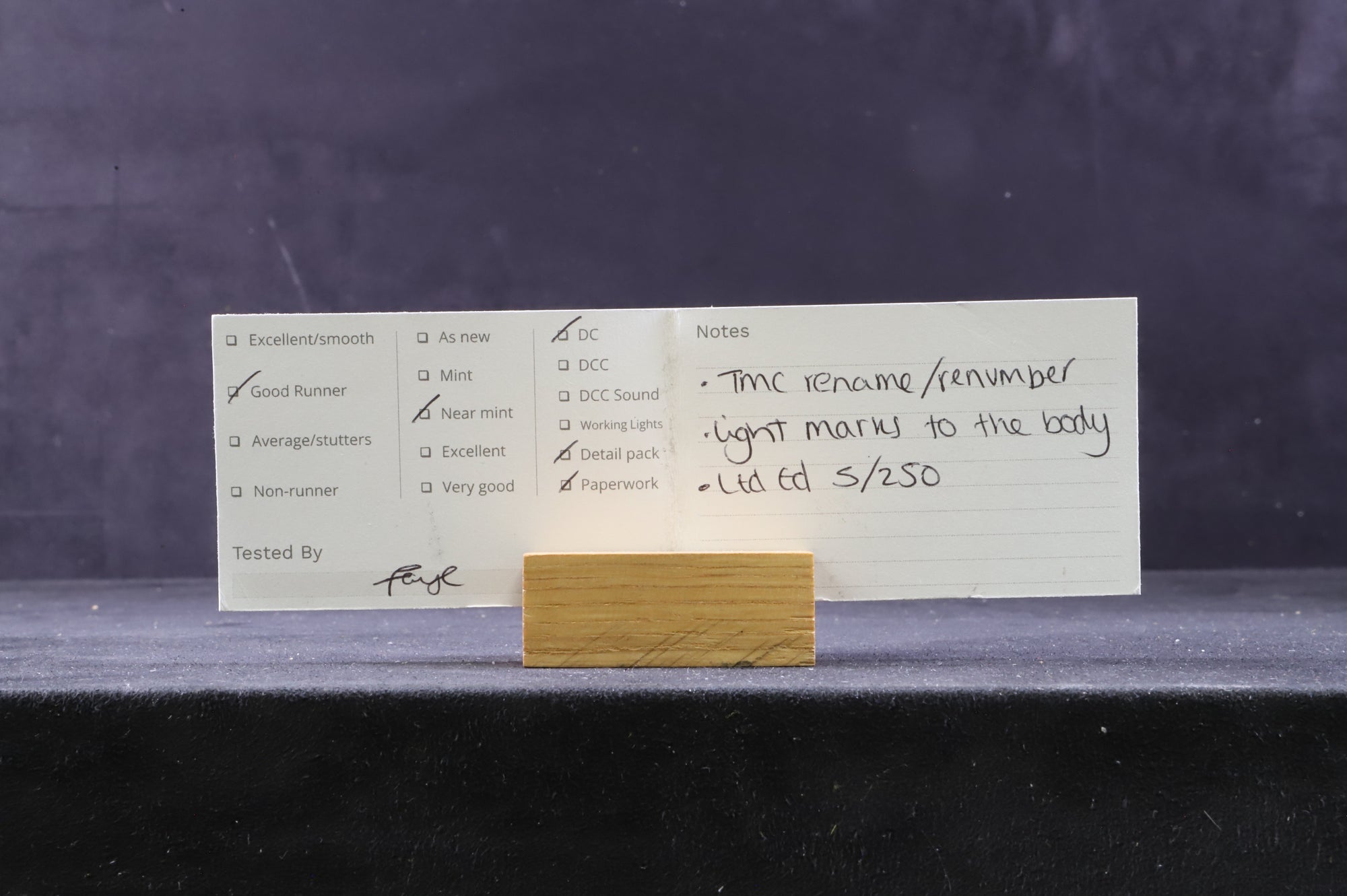 Hornby OO R2552 Duchess Class '46245' ' City Of London' BR Lined Maroon L/C TMC Renamed/ Renumbered Ltd Ed 5/ 250