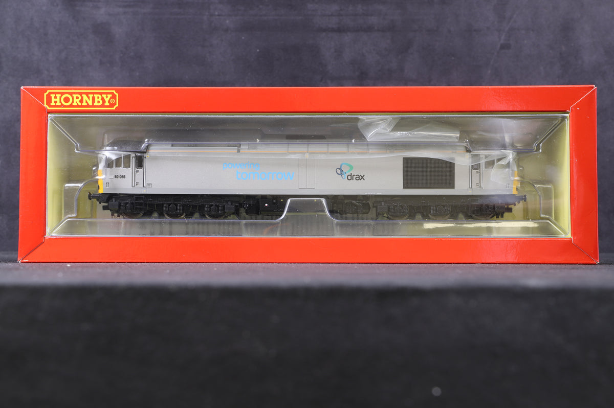 Hornby OO R3479 Class 60 &#39;60066&#39; Drax Co-Co Diesel Electric