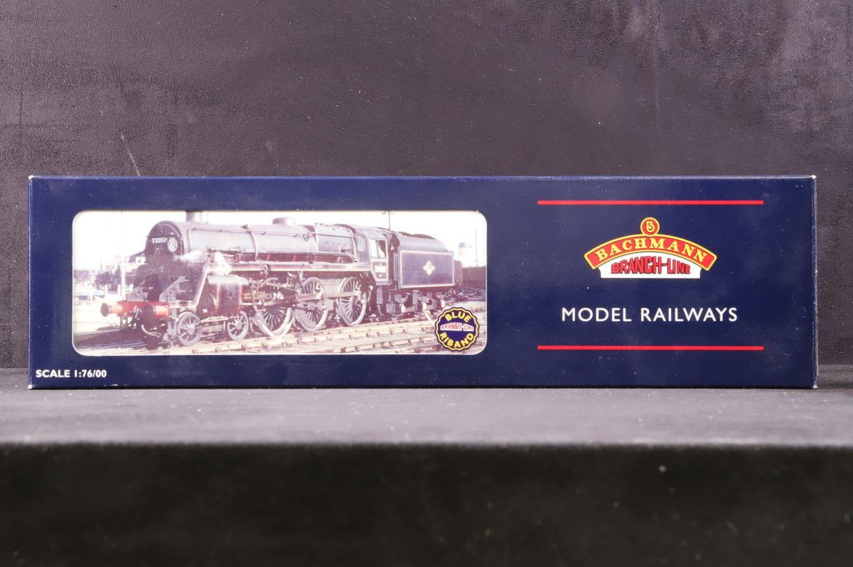 Bachmann OO 32-506 Standard Class 5MT &#39;73110&#39; &#39;The Red Knight&#39; BR Black L/C BR1F Tender