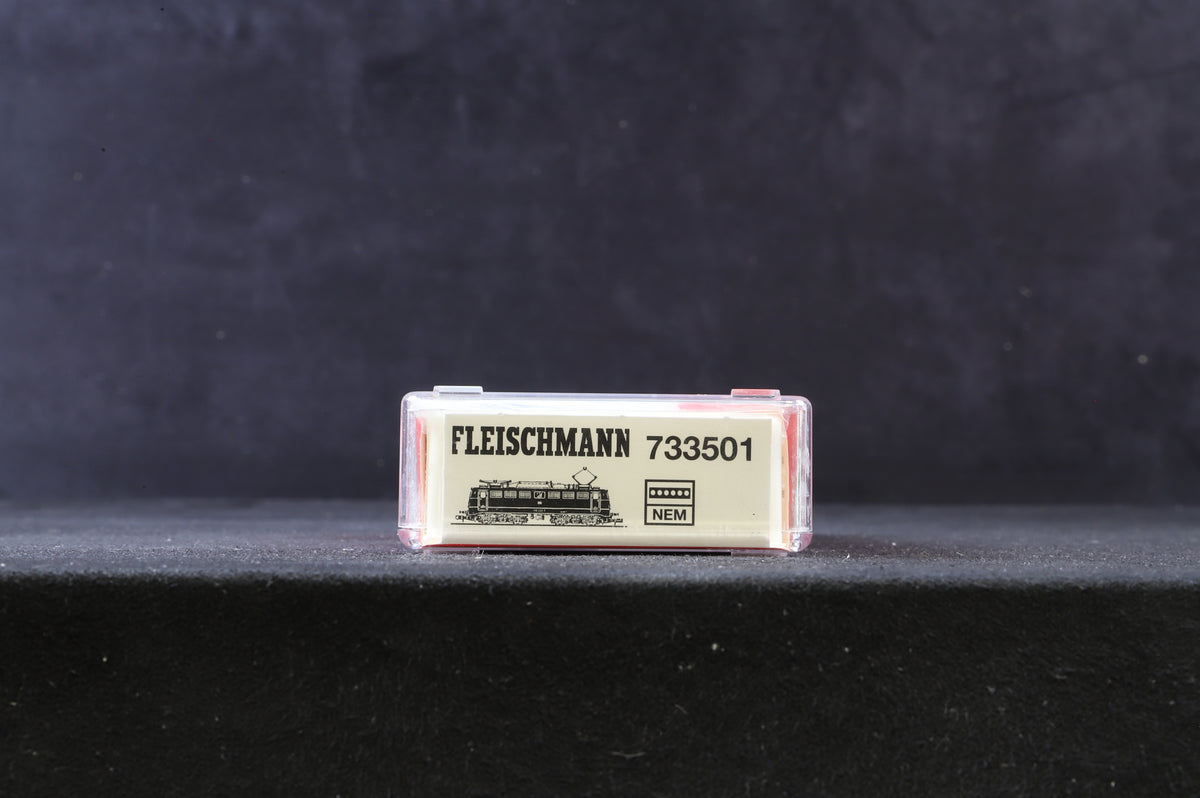 Fleischmann N Gauge 733501 DB Deutsche Bundesbahn BR 110 in DB Blue and Cream