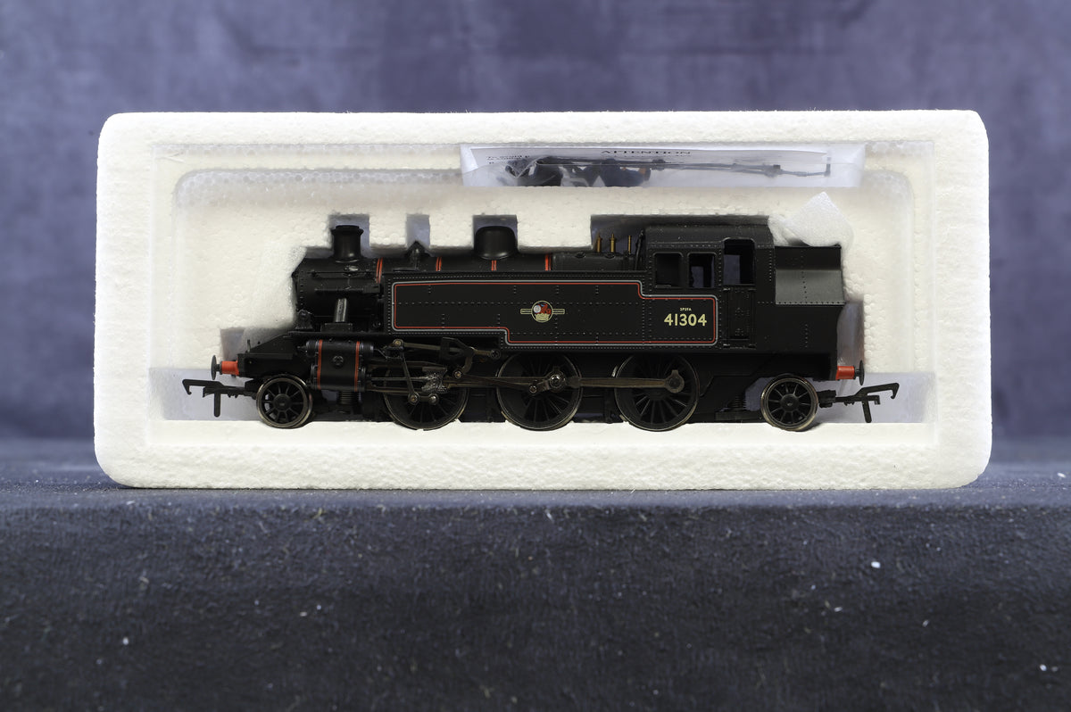 Bachmann OO 31-452C Class 2MT Ivatt 2-6-2T 41304 in BR black with late crest