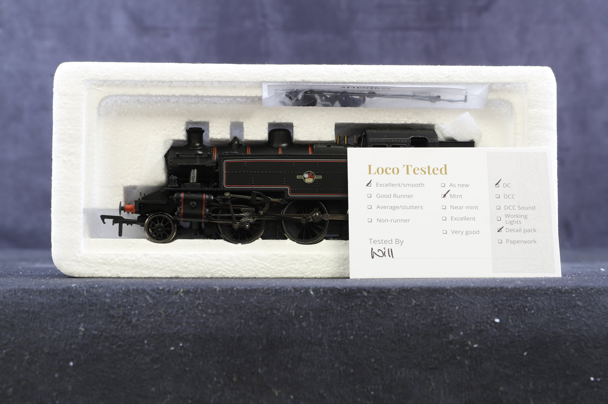 Bachmann OO 31-452C Class 2MT Ivatt 2-6-2T 41304 in BR black with late crest