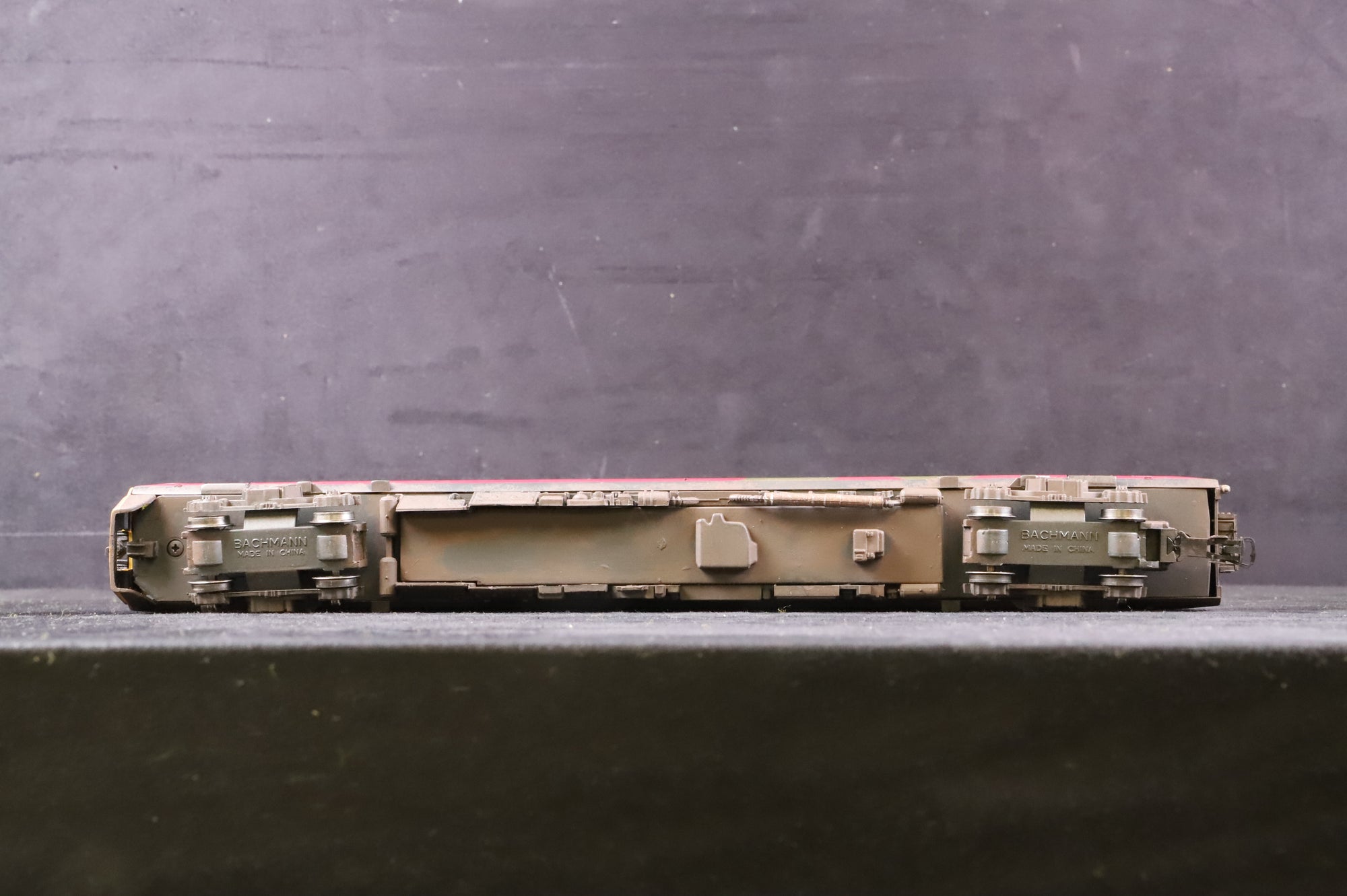 WORKSHOP Bachmann OO Class 158 '158799' TPE Burgundy Livery, Weathered