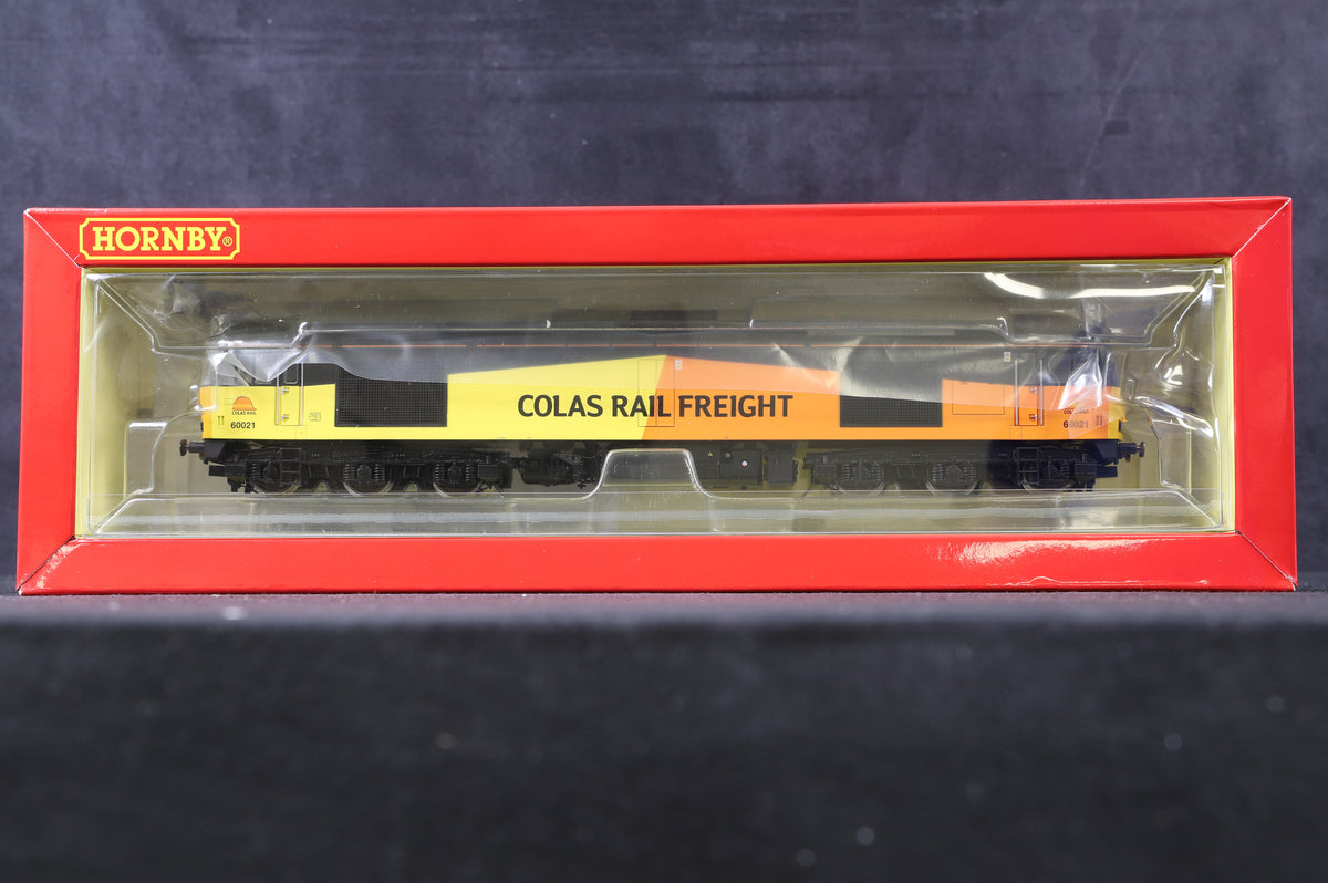 Hornby OO R3901 Class 60 &#39;60021&#39; Colas Rail Freight