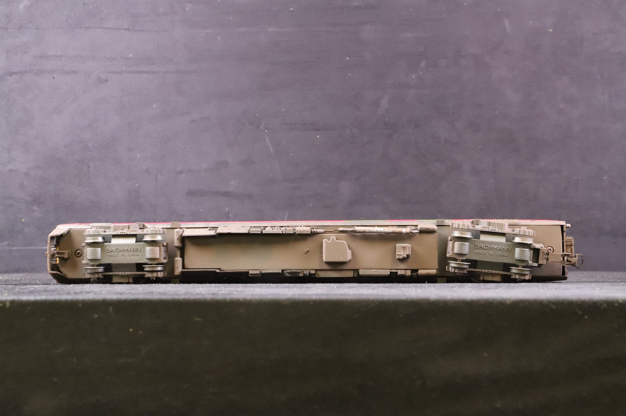 WORKSHOP Bachmann OO Class 158 '158991' TPE Burgundy Livery Weathered