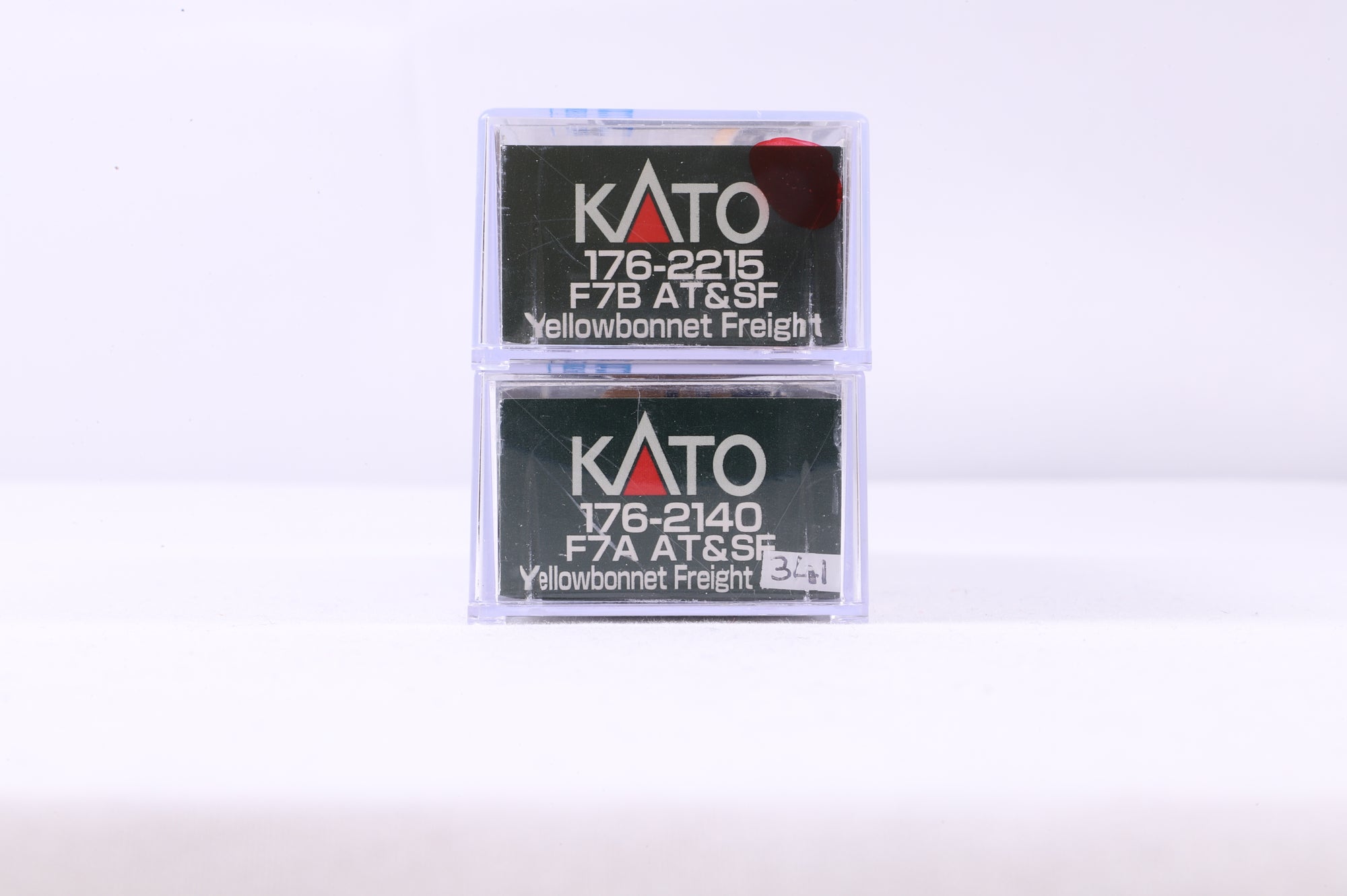 Kato N 176-2140&2215 AT&SF Yellowbonnet Freight F7A&B '341'
