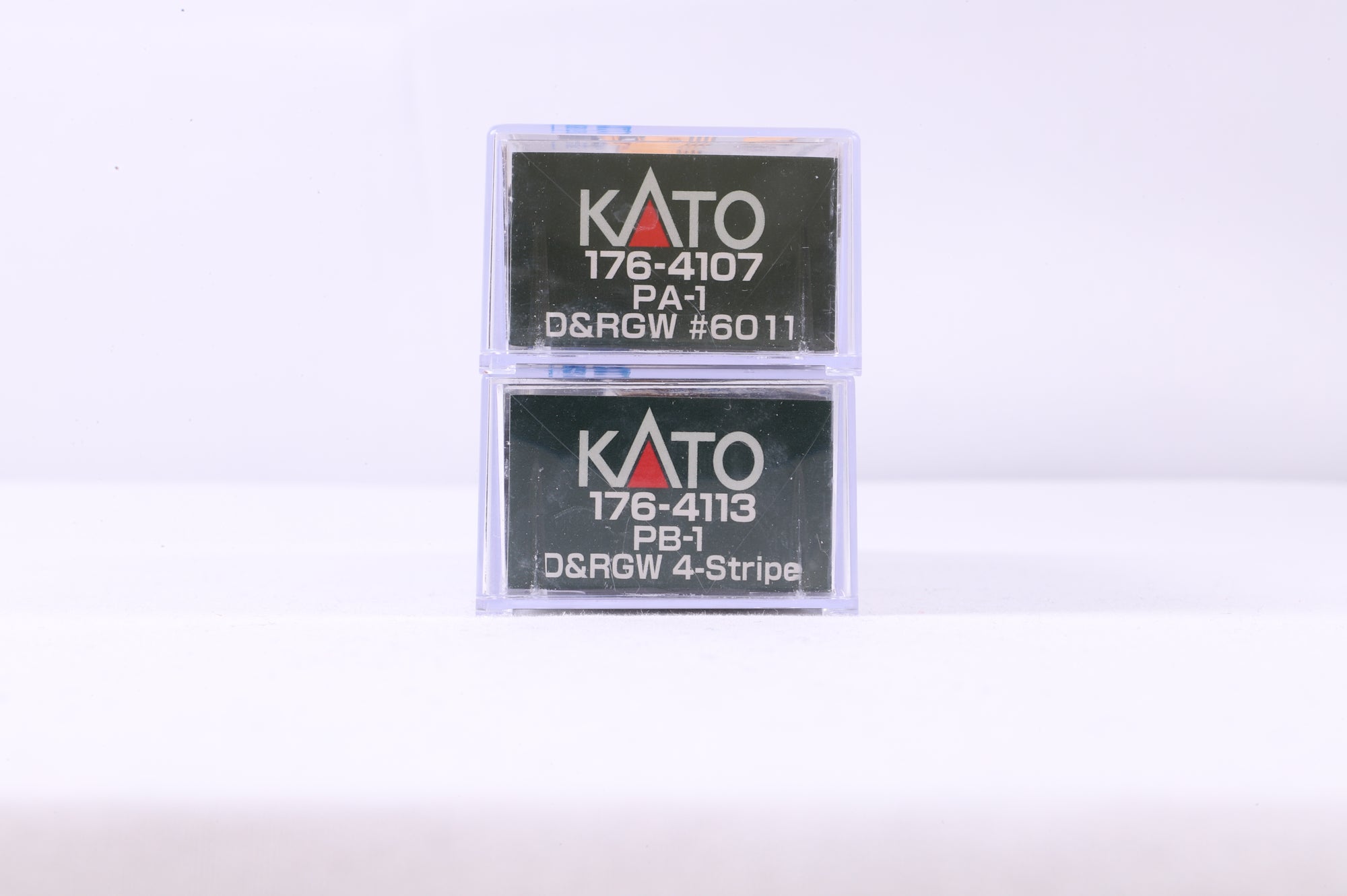 Kato N 176-4107&4113 D&RGW Alco PA-1&PB-1 '6011' 4-Stripe