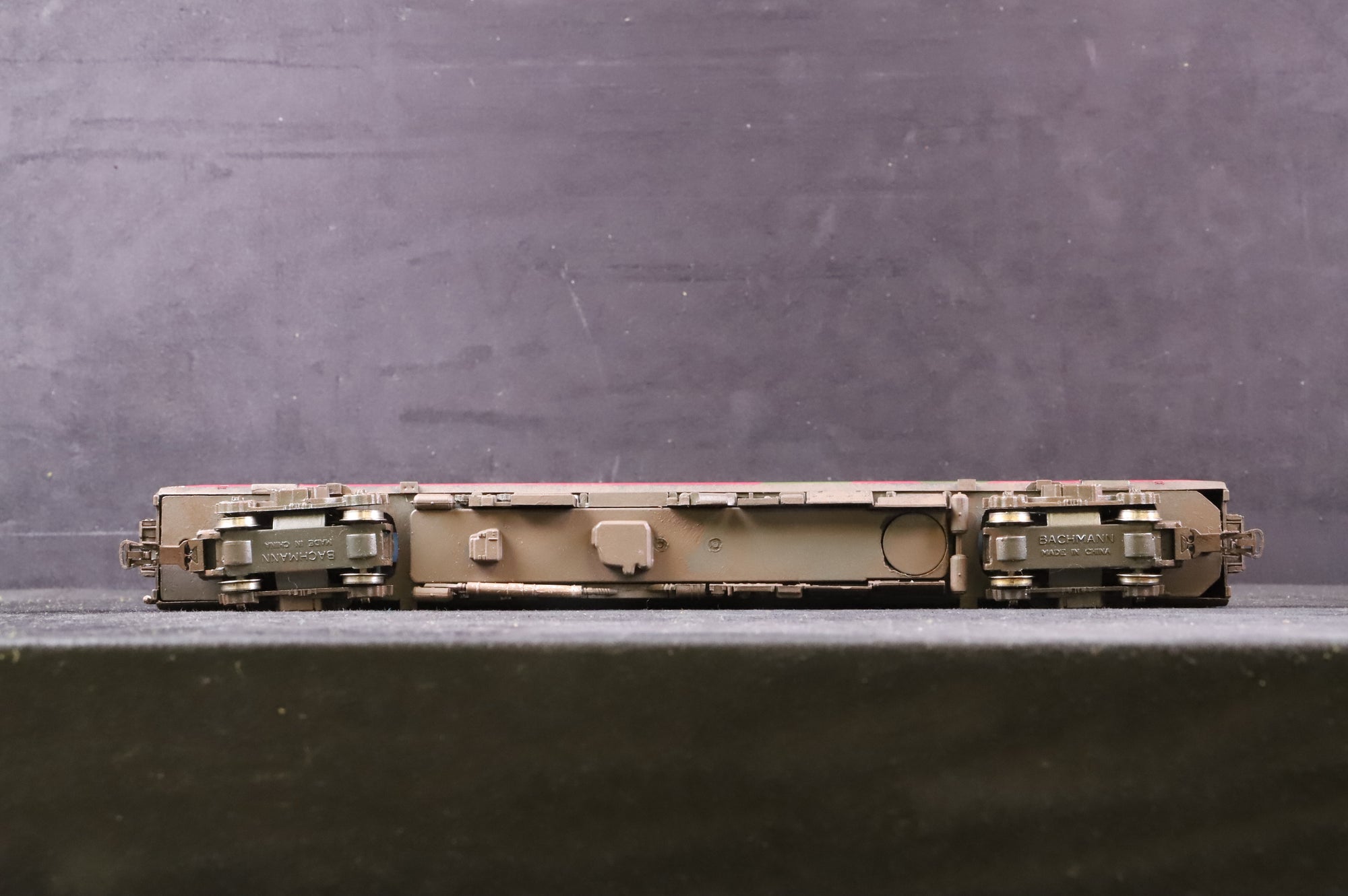 WORKSHOP Bachmann OO Class 158 '158991' TPE Burgundy Livery Weathered