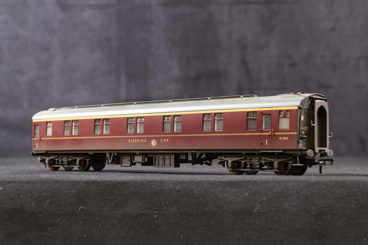 Bachmann OO 39-500 BR MK1 SLF Sleeper Car Maroon TMC Weathered