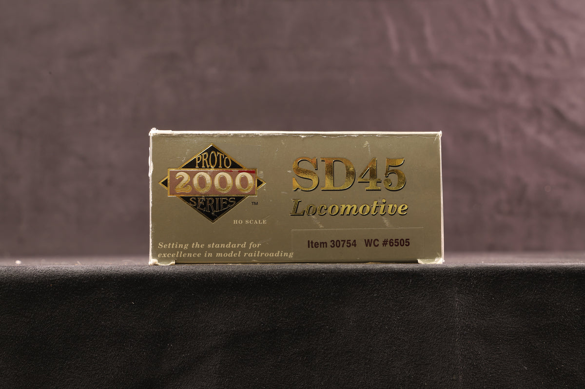 Proto 2000 Series HO 30754 SD45 Loco WC &#39;6505&#39;, Ltd Ed