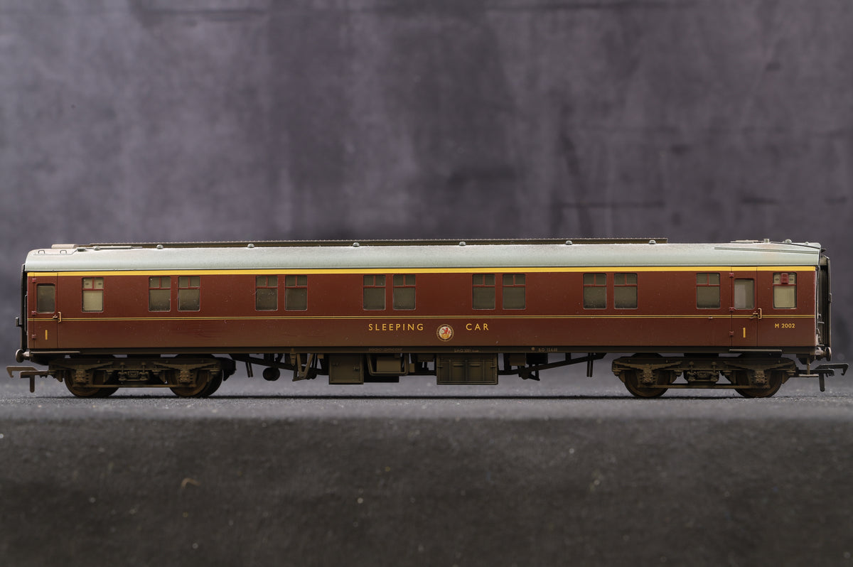 Bachmann OO 39-500 BR MK1 SLF Sleeper Car Maroon TMC Weathered