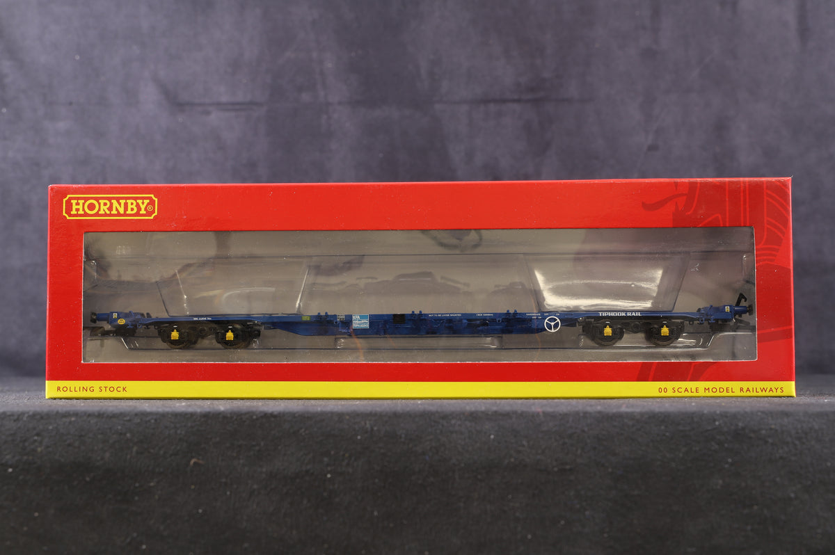 Hornby OO R6926 &amp; R6957 Rake Of 2 KFA Wagons with 3 Containers &#39;93315 &amp; 93437&#39;