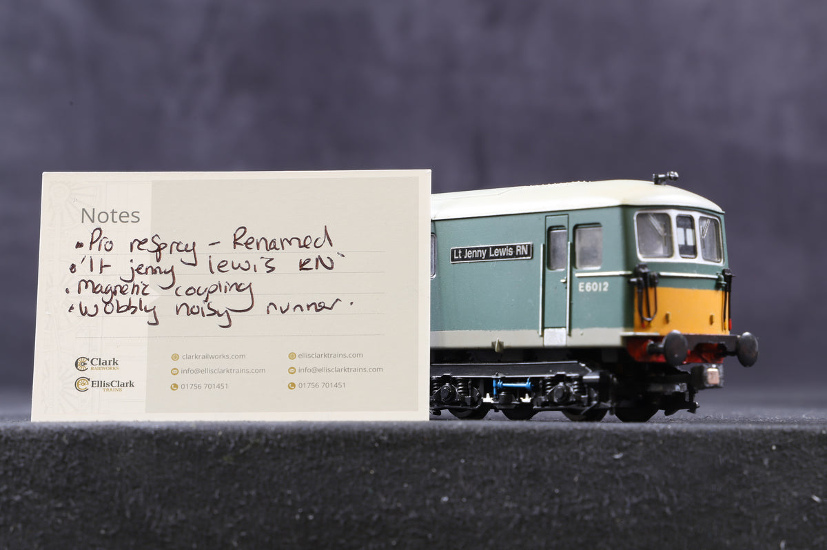 Lima OO Class 73 &#39;E6012&#39; Lt Jenny Lewis RN BR Green