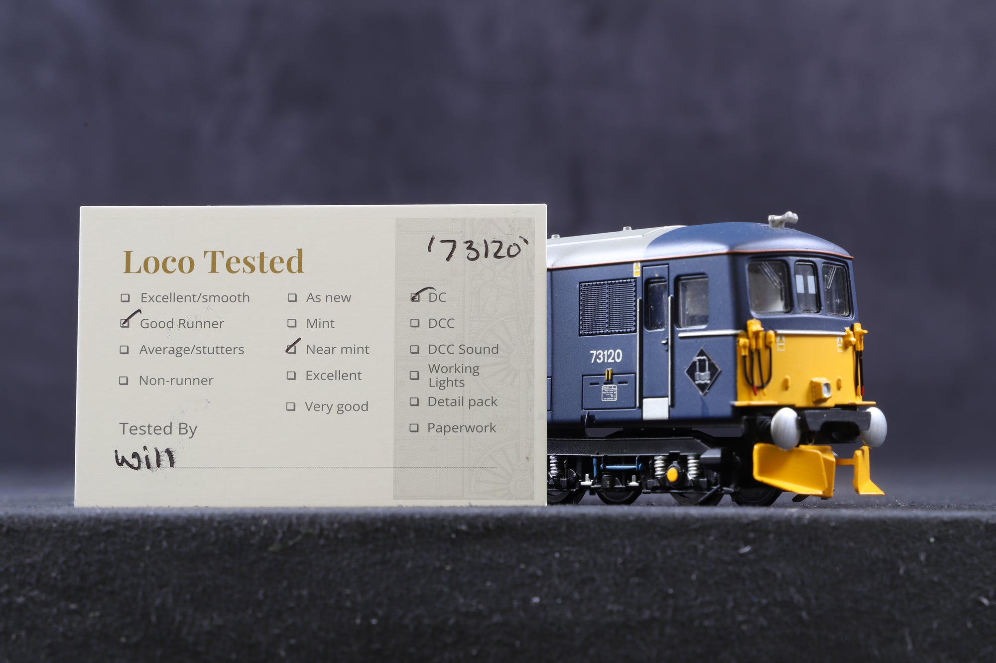 Hornby OO Class 73 '73120' Riviera Livery