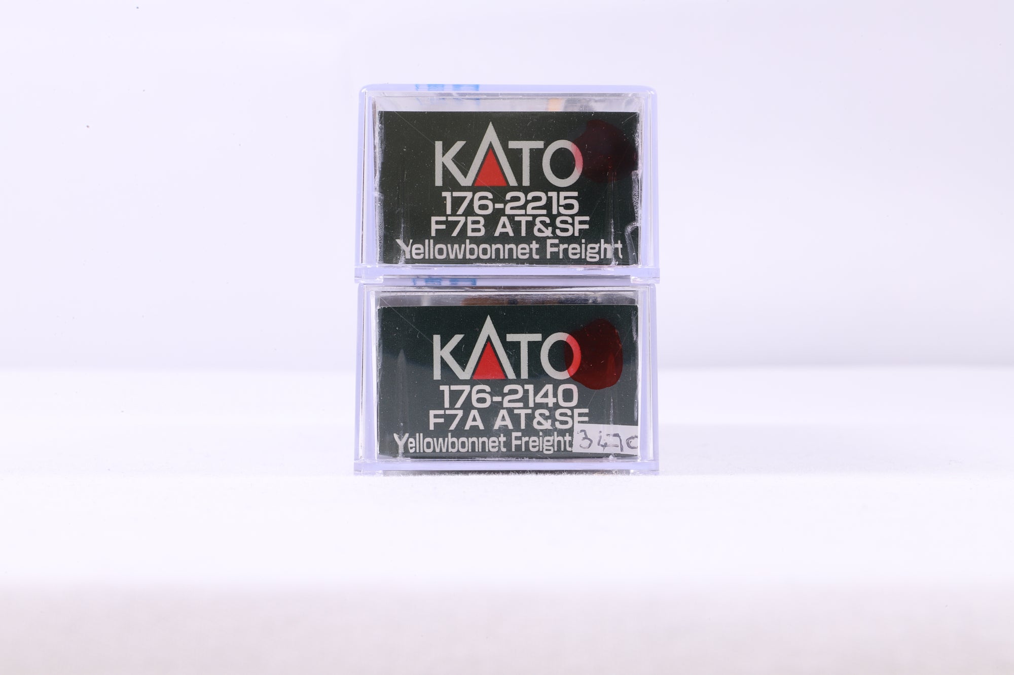 Kato N 176-2140&2215 F7A&B AT&SF Yellowbonnet Freight '3470'