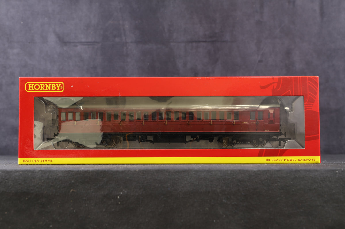 Hornby OO R4746/7 Rake Of 2 BR Ex-LSWR Non-Corridor Brake 3rd &#39;S2637S &amp; S2629S&#39;