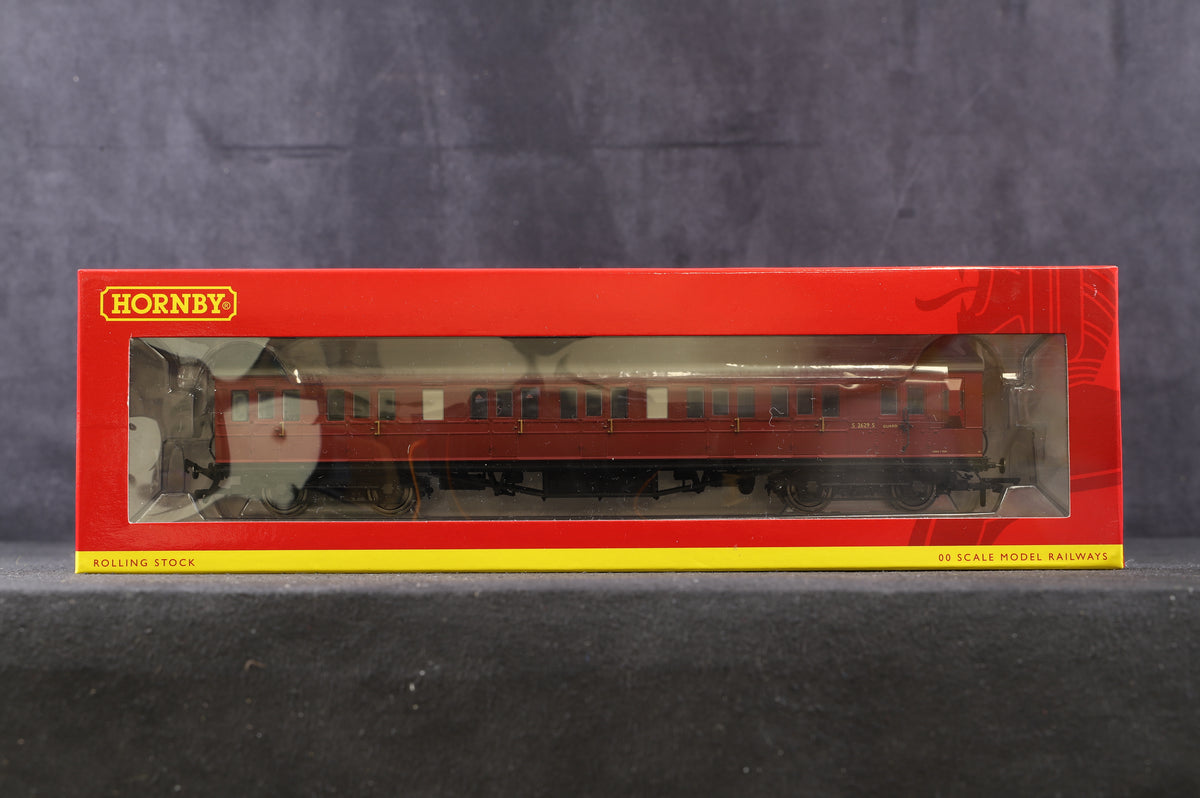 Hornby OO R4746/7 Rake Of 2 BR Ex-LSWR Non-Corridor Brake 3rd &#39;S2637S &amp; S2629S&#39;