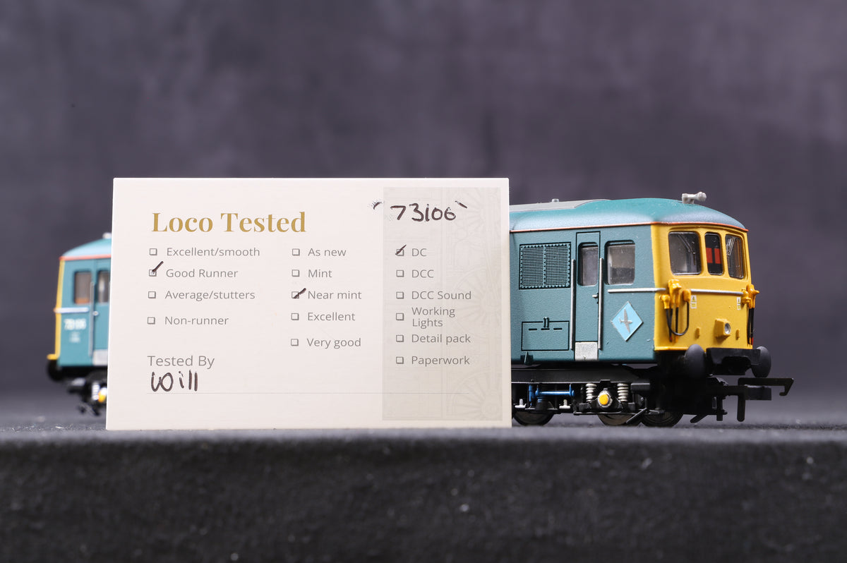 Hornby OO Class 73 &#39;73 106&#39; &#39;Battle of Britain&#39;, Pro Respray/Name &amp; Number