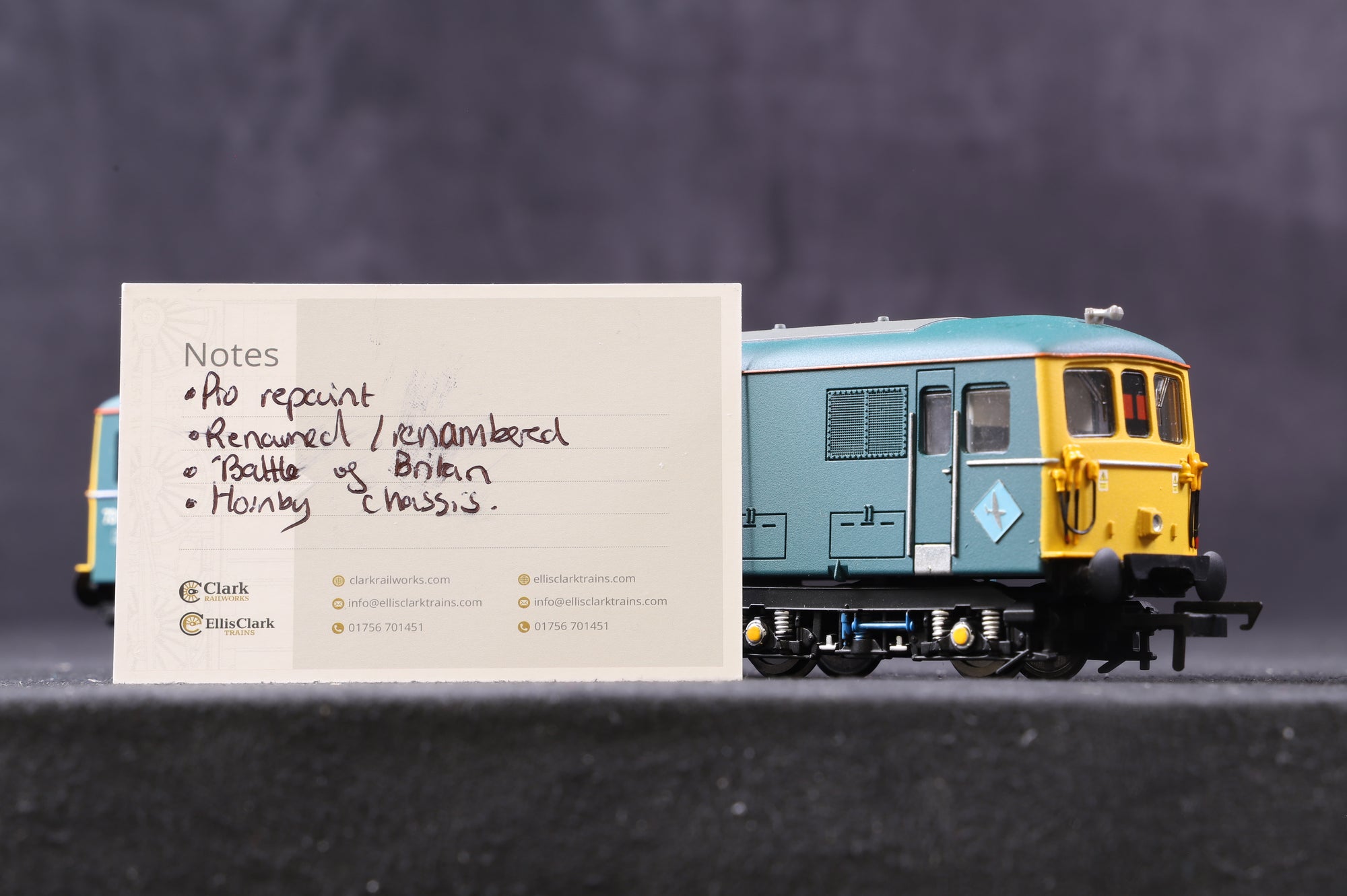 Hornby OO Class 73 '73 106' 'Battle of Britain', Pro Respray/Name & Number