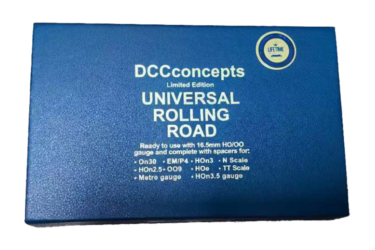 DCC Concepts Multi-Gauge Premium Universal Rolling Road (10 Axle)