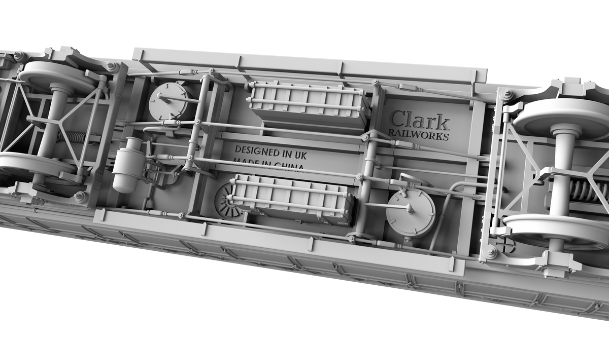 Ellis Clark Trains OO Gauge C2002A Quad Art Set No. 84, BR Crimson (Pre-order)